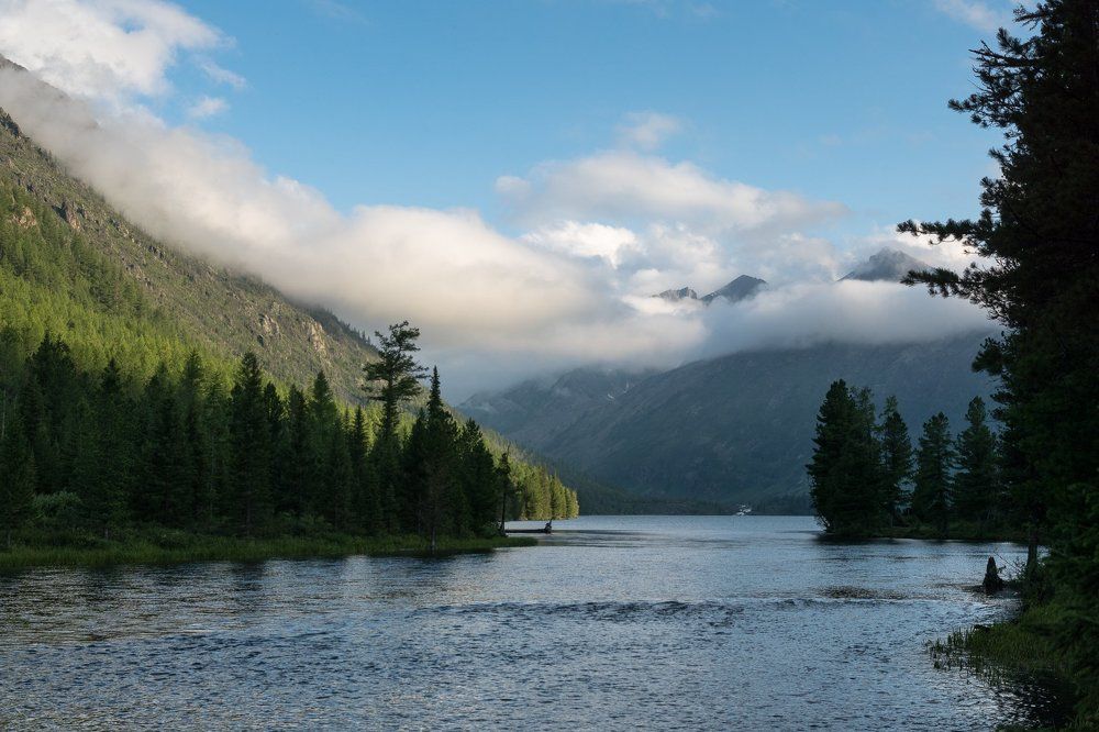 Вечерняя тишина.