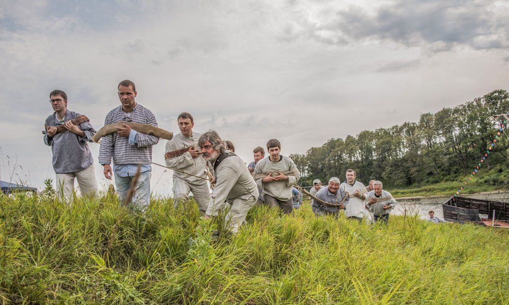"Бурлаки на Волге"