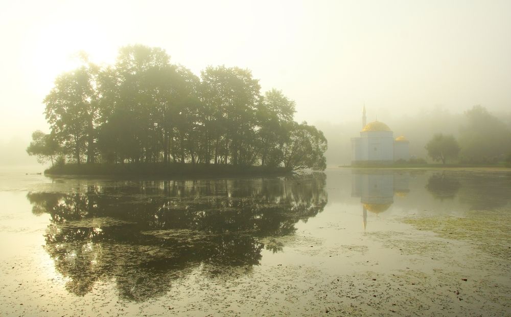 September morning Turkish bath