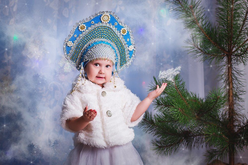 вот она какая внучка деда мороза..