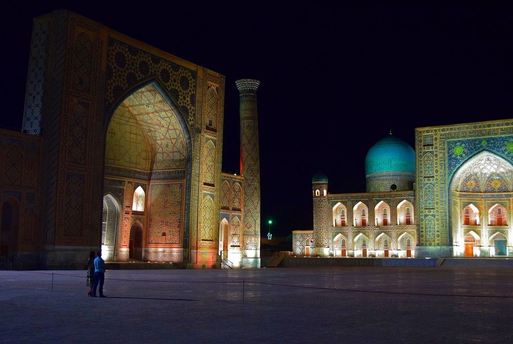 Самарканд. Площадь Регистан