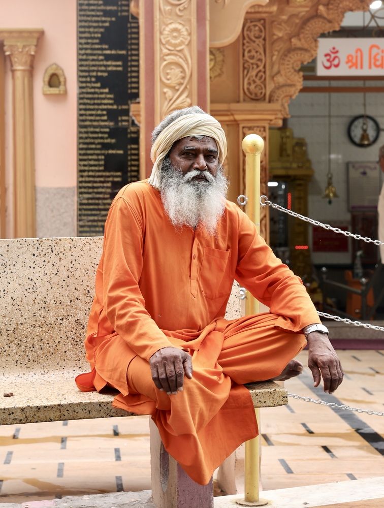 Old man from Bhuj (India)