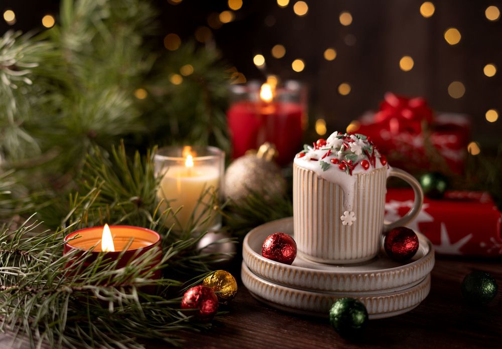 Christmas Ambiance with Festive Decoration