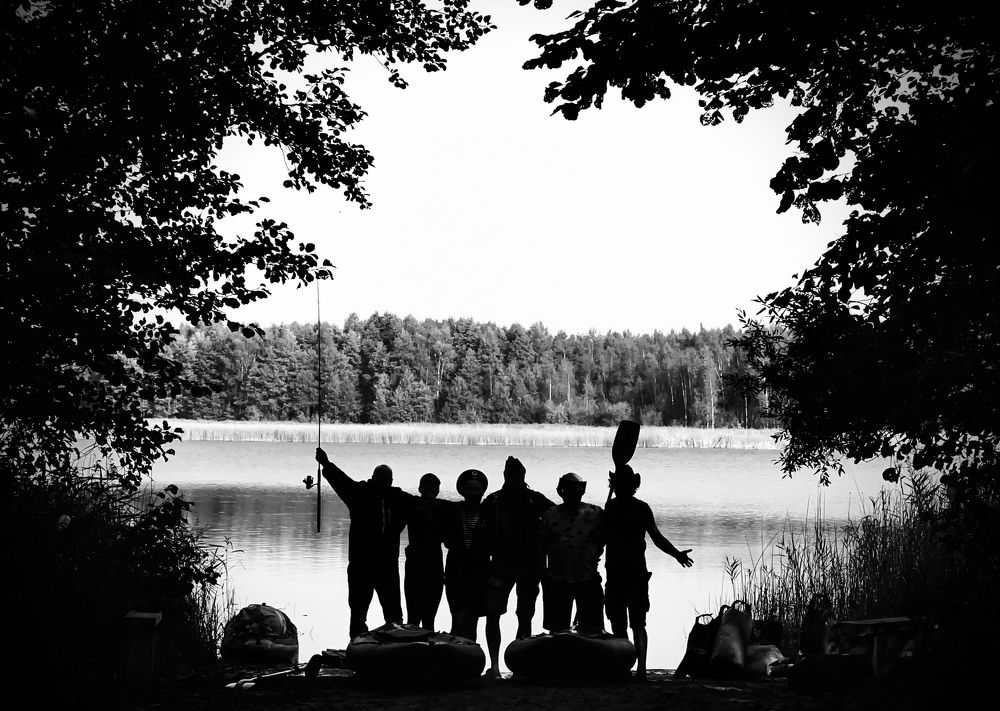 Партизанский сплав на Витебщине