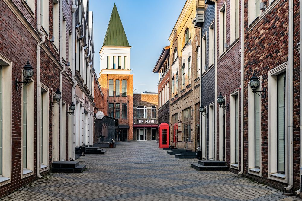 Утро в Европейском квартале