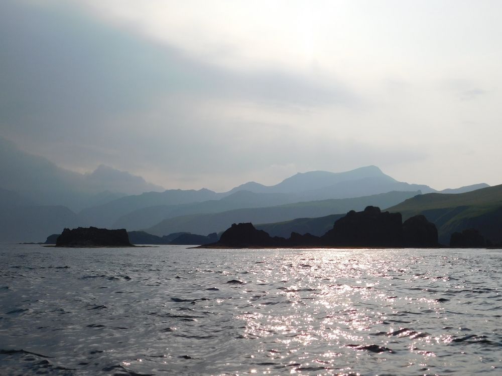 Остров в океане. Уруп.