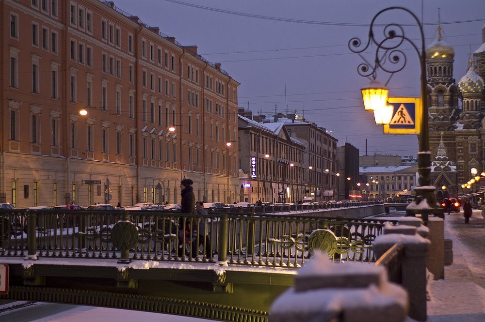 Петербургский вечер.