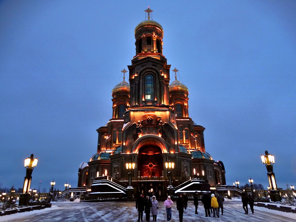 Собор ВС в ночи