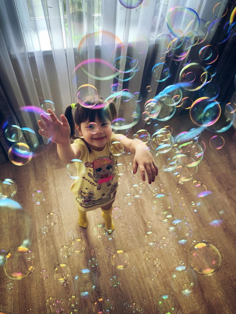 Детство в пузырьках