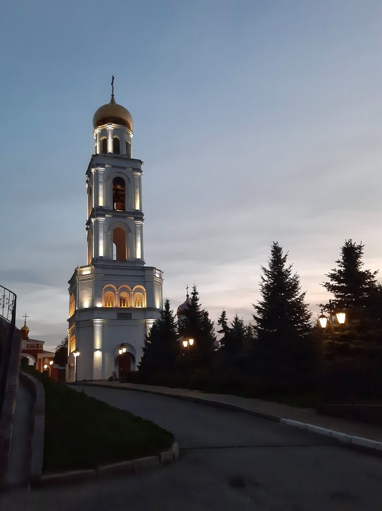 Колокольня Иверского монастыря. Самара.