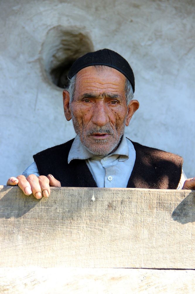 The old man of the village