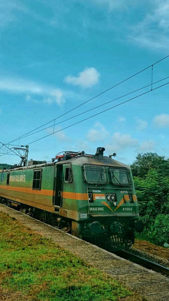 The Green Giant on the Rails
