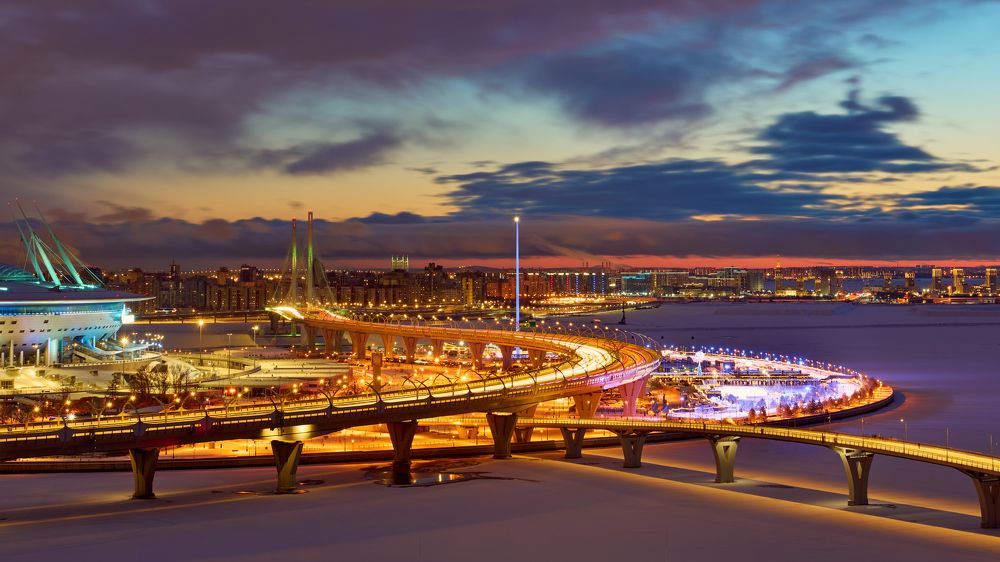 Новогодний город