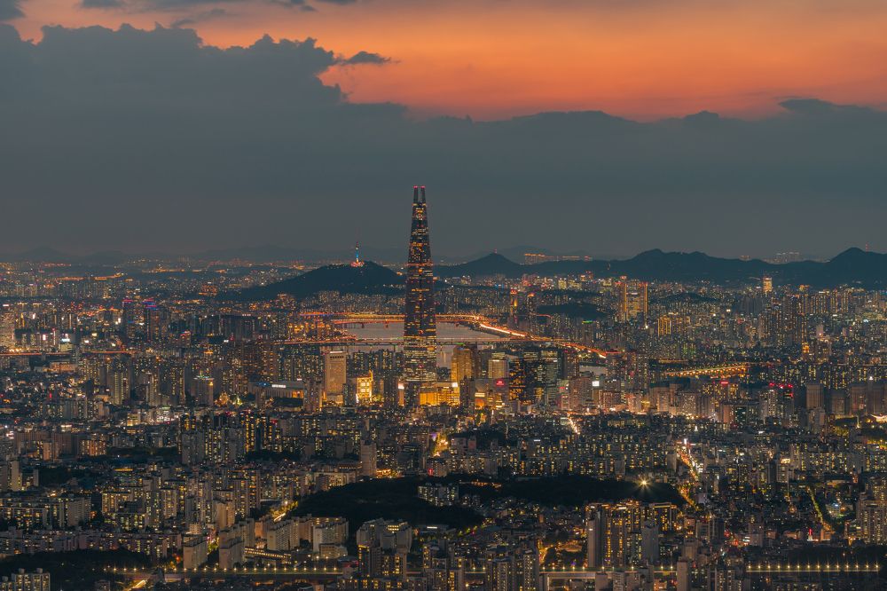 Вечер в Сеуле