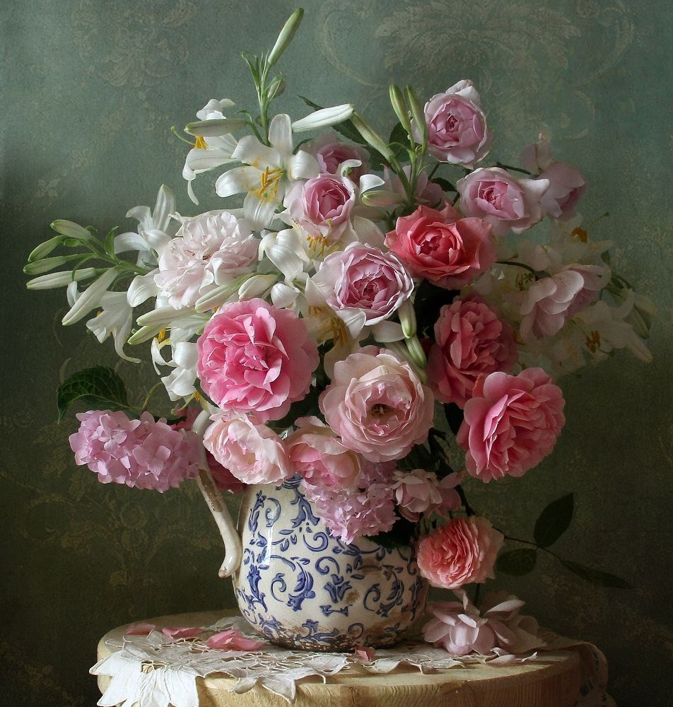 В моем саду цветут цветы