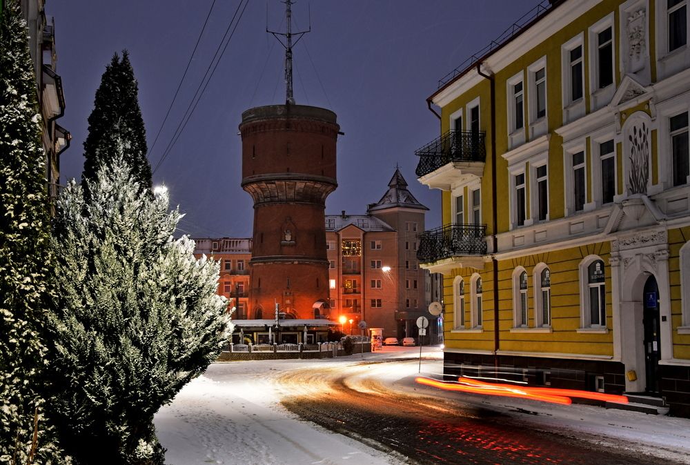 Зимний город