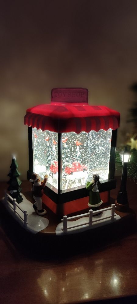 Wintery Toy Shop