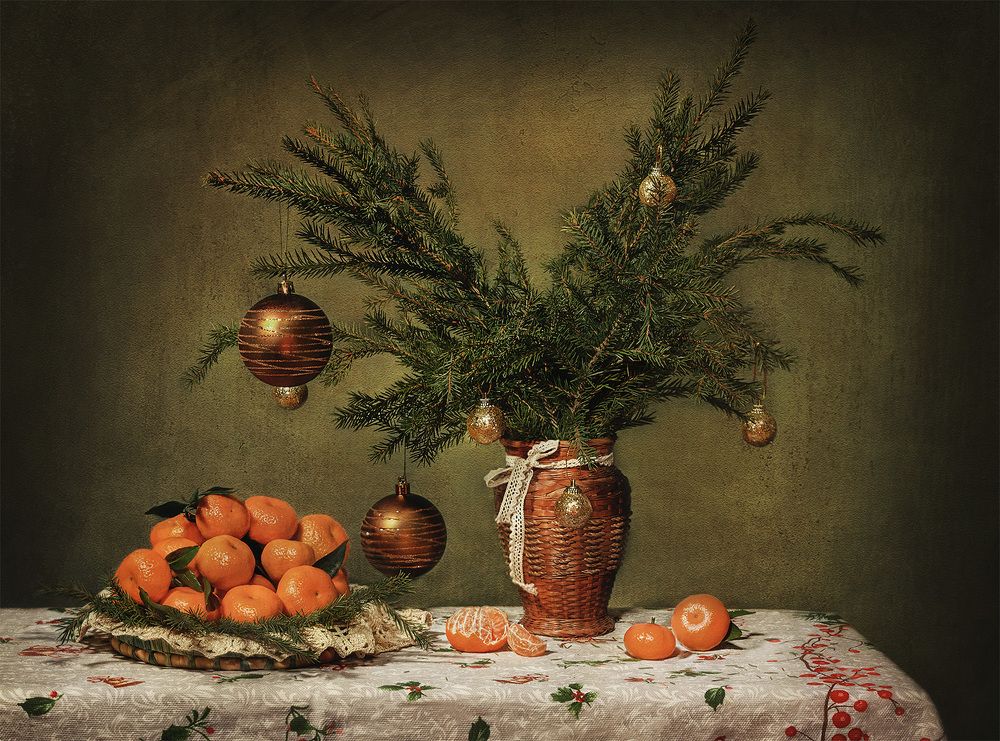 Мандариновый вечер