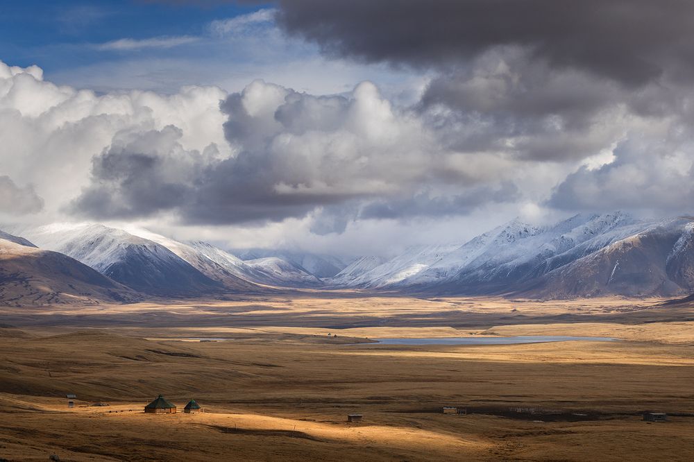 Очень переменчивая облачность.