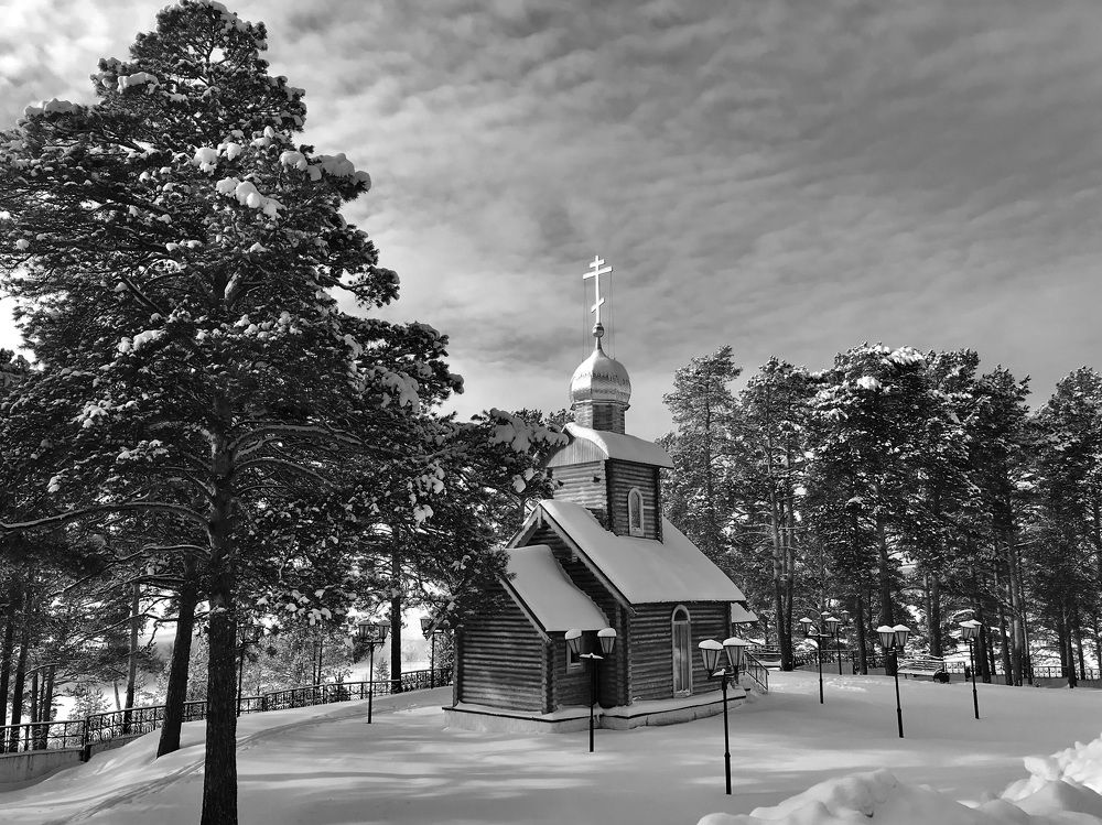 Часовня в безлюдном месте
