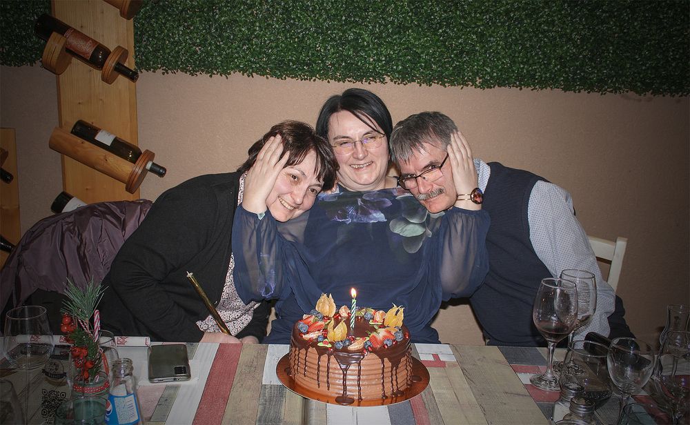 Brothers on their birthday