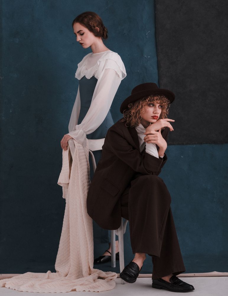 Inspired by Modigliani's paintings