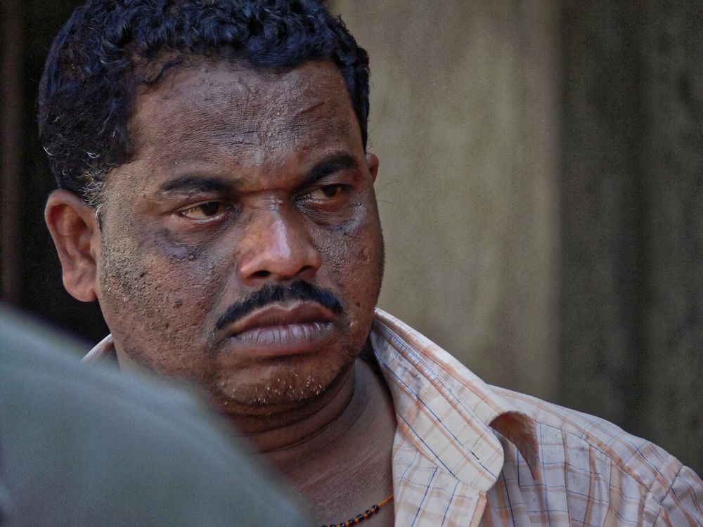 Индия, водитель автобуса.