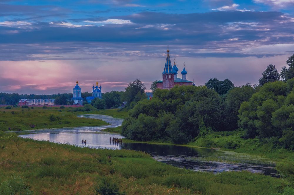 сиреневый вечер