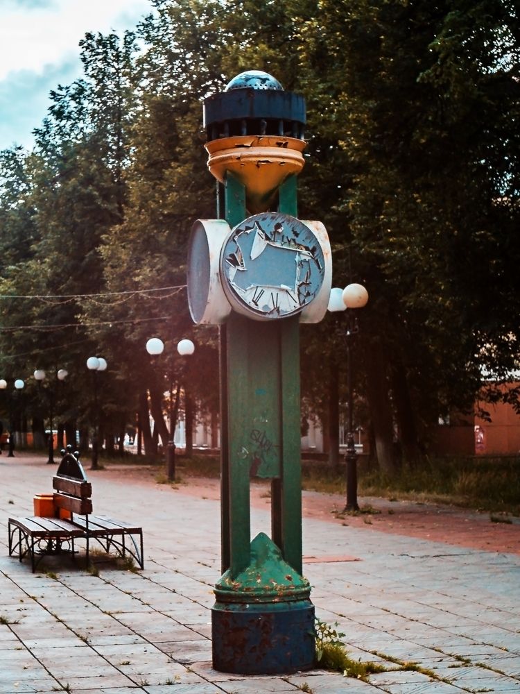 Time can't stop.