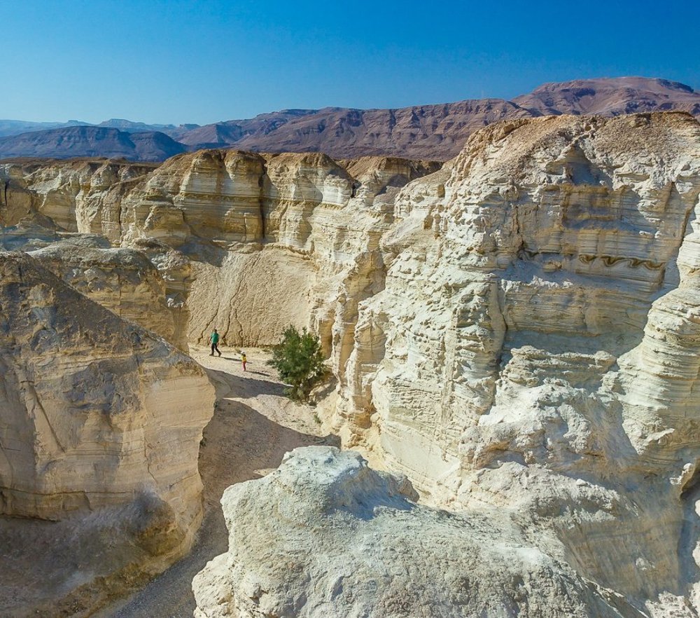 Каньон в пустыне Негев
