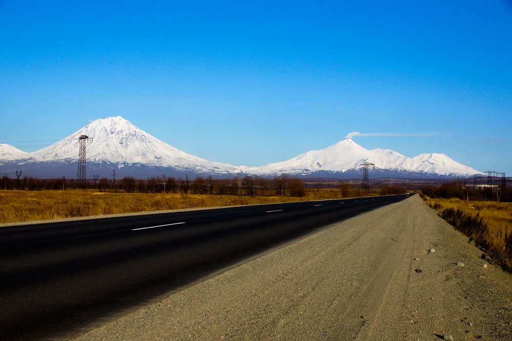 Дорога в сторону П-Камчатского