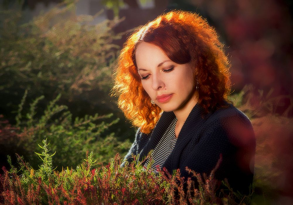 В лучах солнца