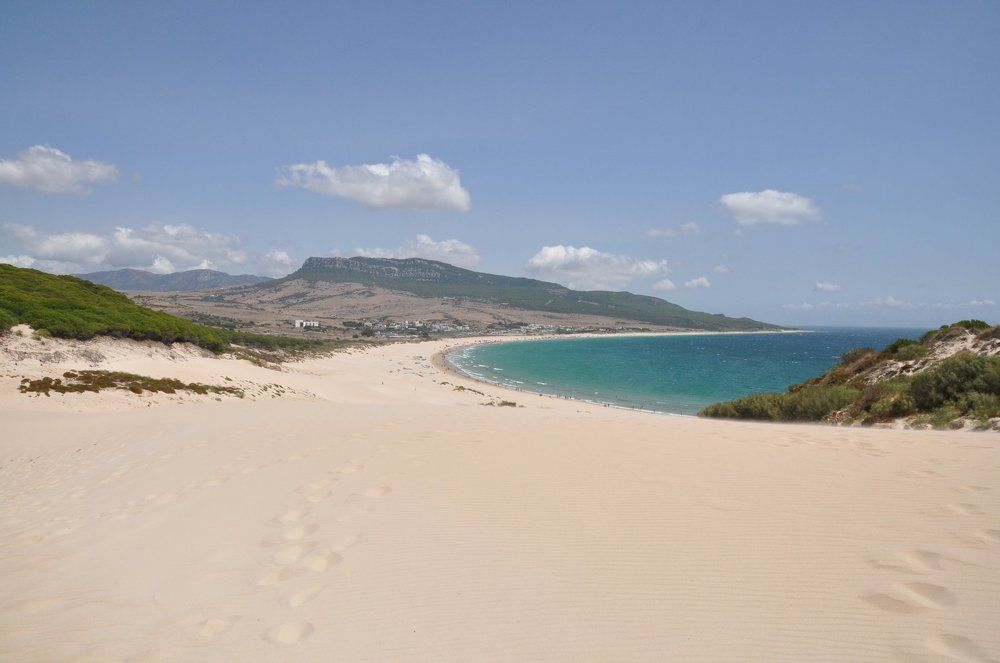 The dune of Bolonia, Andalusia, Spain