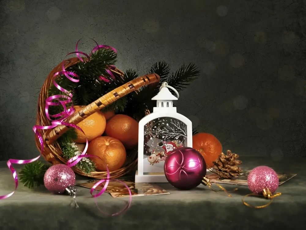 Новогодний натюрморт