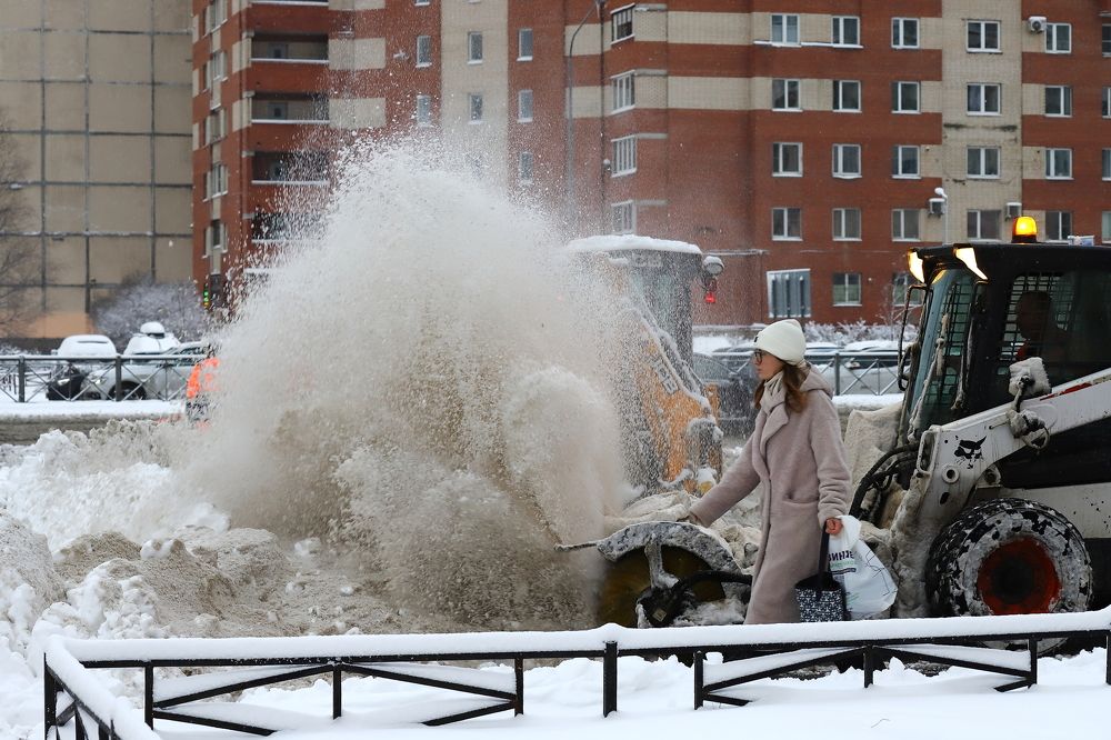 После снегопада