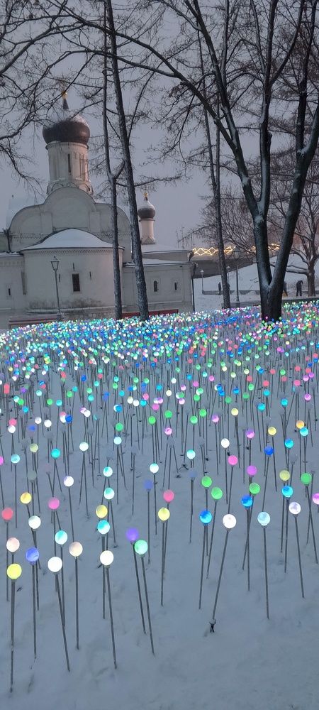 Москва, Зарядье, Рождество
