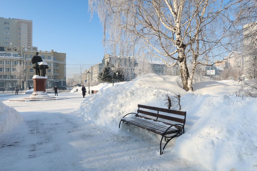 Зимой в Сибири