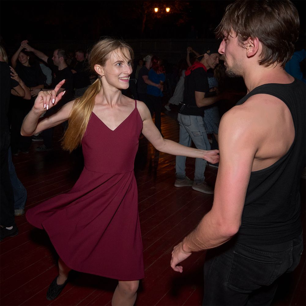 Let's dance dance through the night