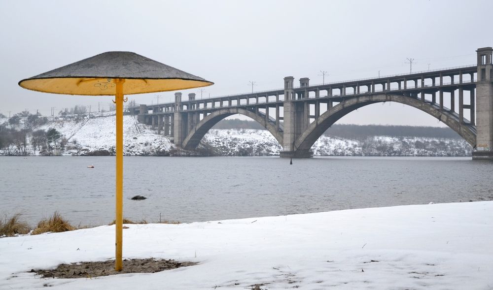 Зимний пляж