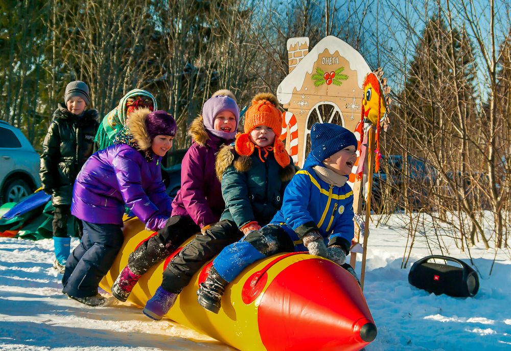 Зимние игры.