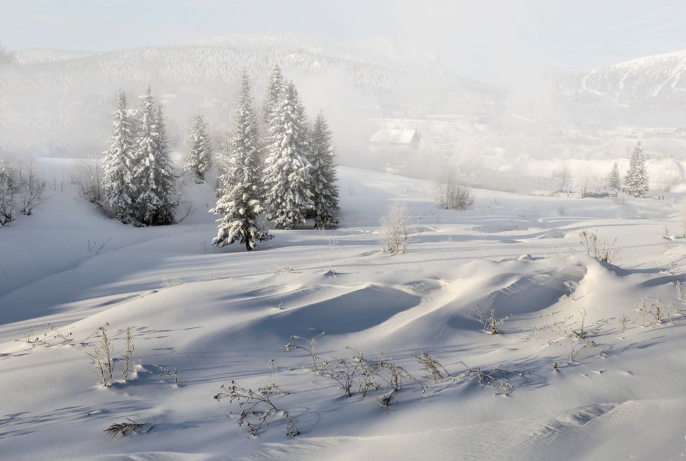 Метель в Шерегеше