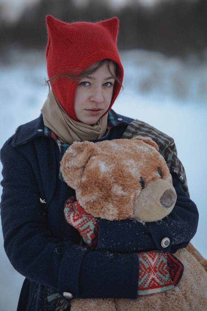 Уронили мишку на пол