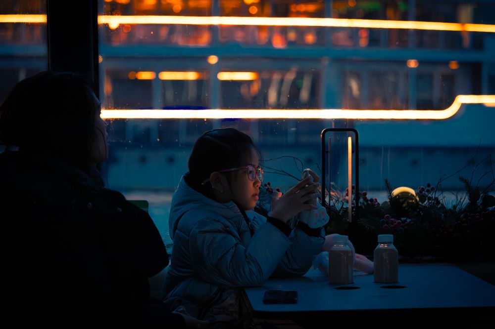 Пассажир речного трамвая