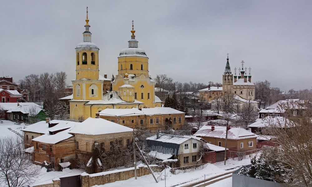 Зима в тихом городе С.
