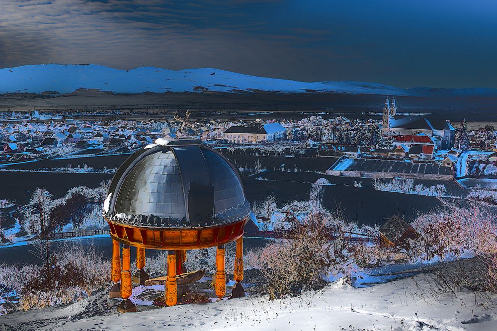 The last rays of the sun