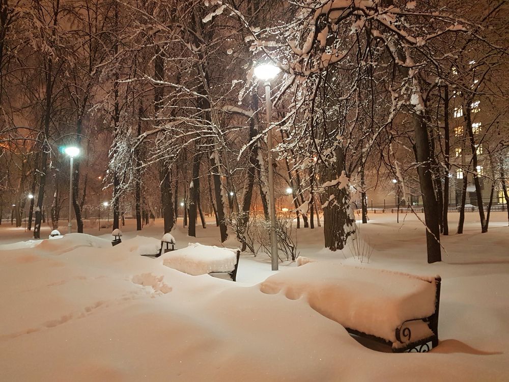 Московская зима