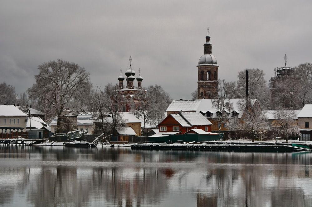 Зимний Осташков.