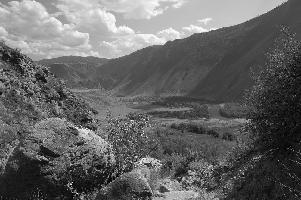 Долина реки Чулышман.