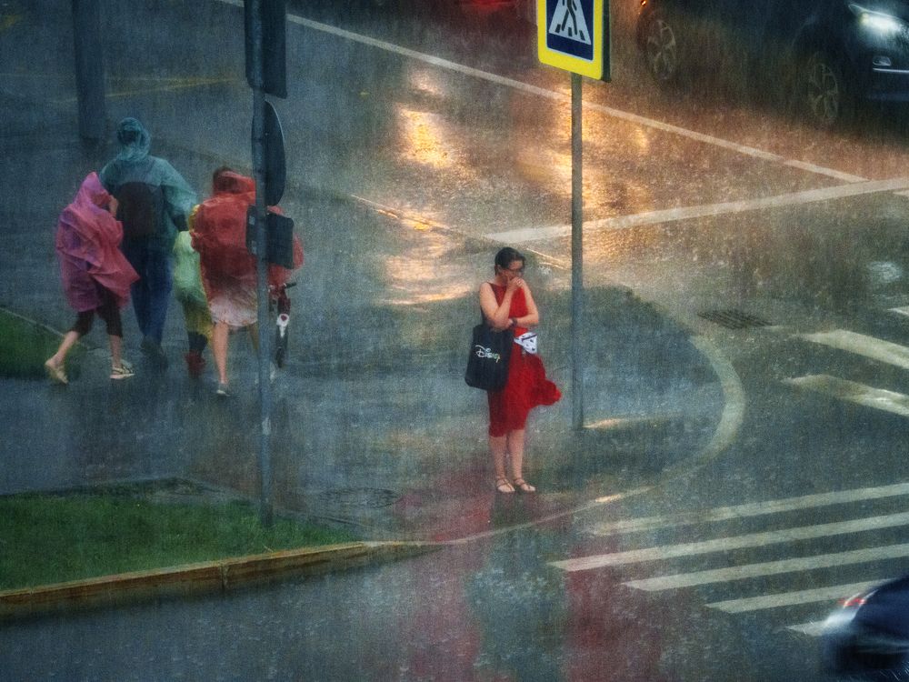 Дождь без зонта