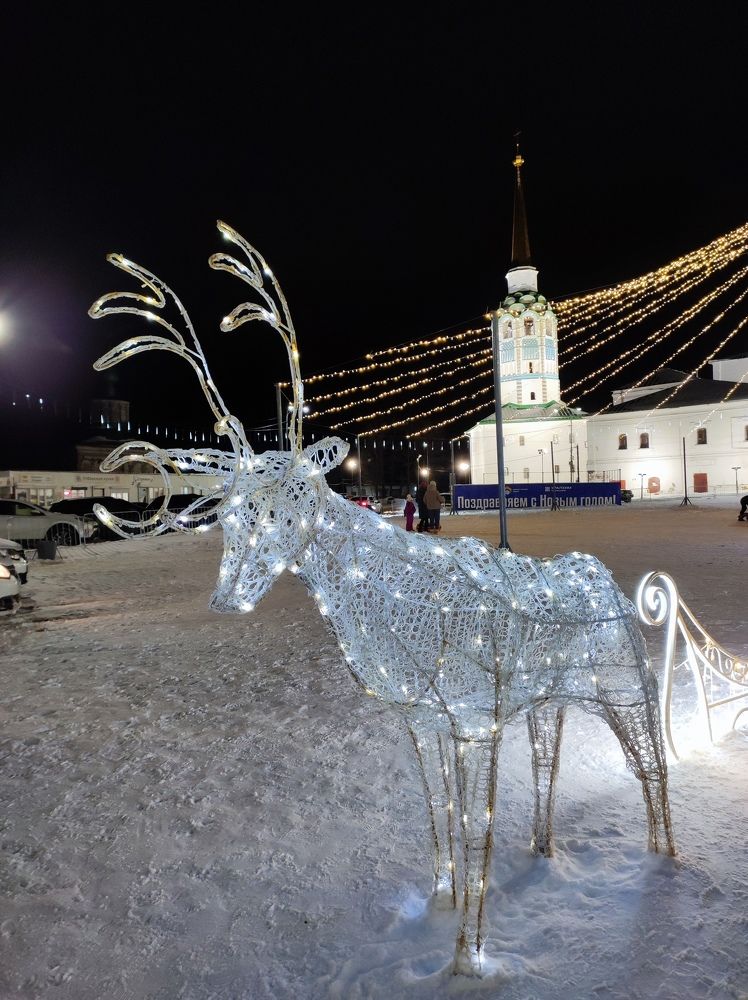 Олень Деда Мороза